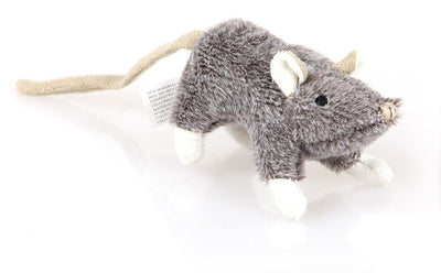 swisspet Mousy mit Catnip 4x6x19cm grau
