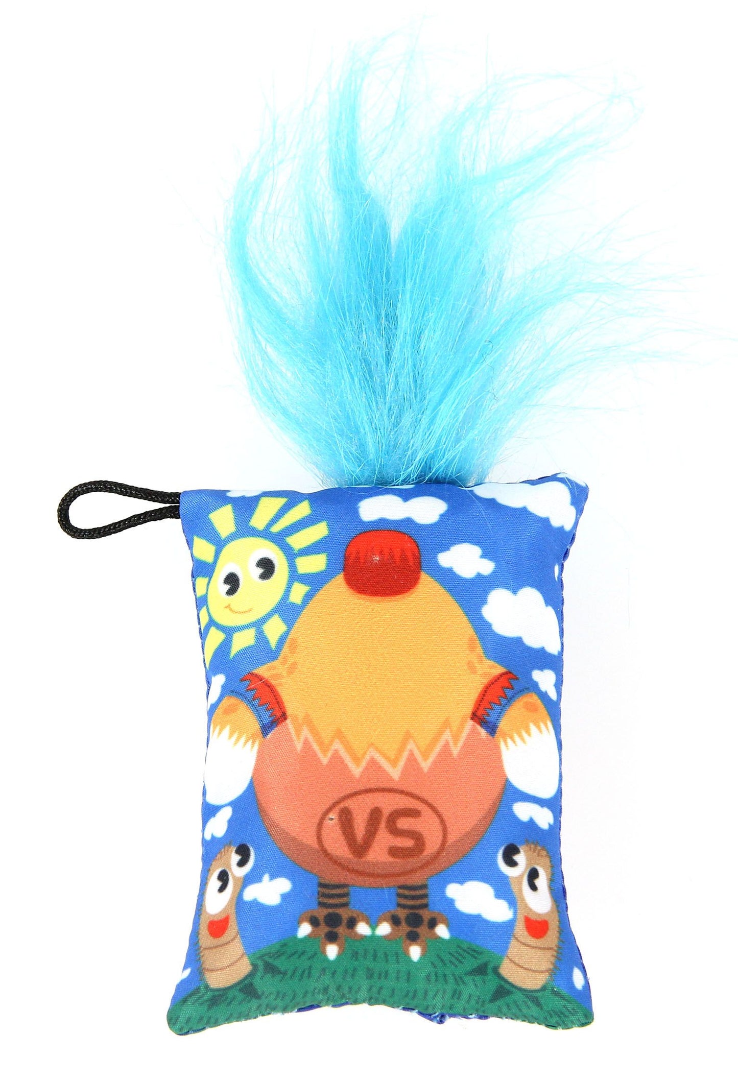 swisspet Punky-Kissen 9x6.5cm blau