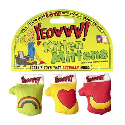 Yeowww Kitten Mittens 3 Stk,