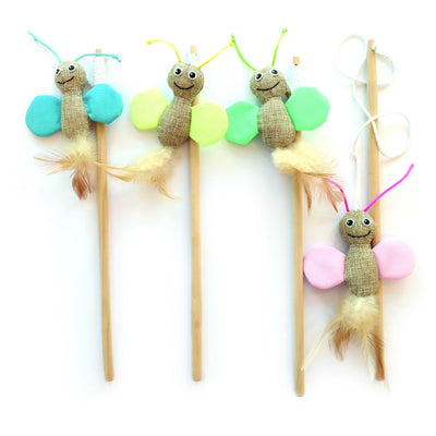 M-Pets Katzenspielangel Schmetterling,