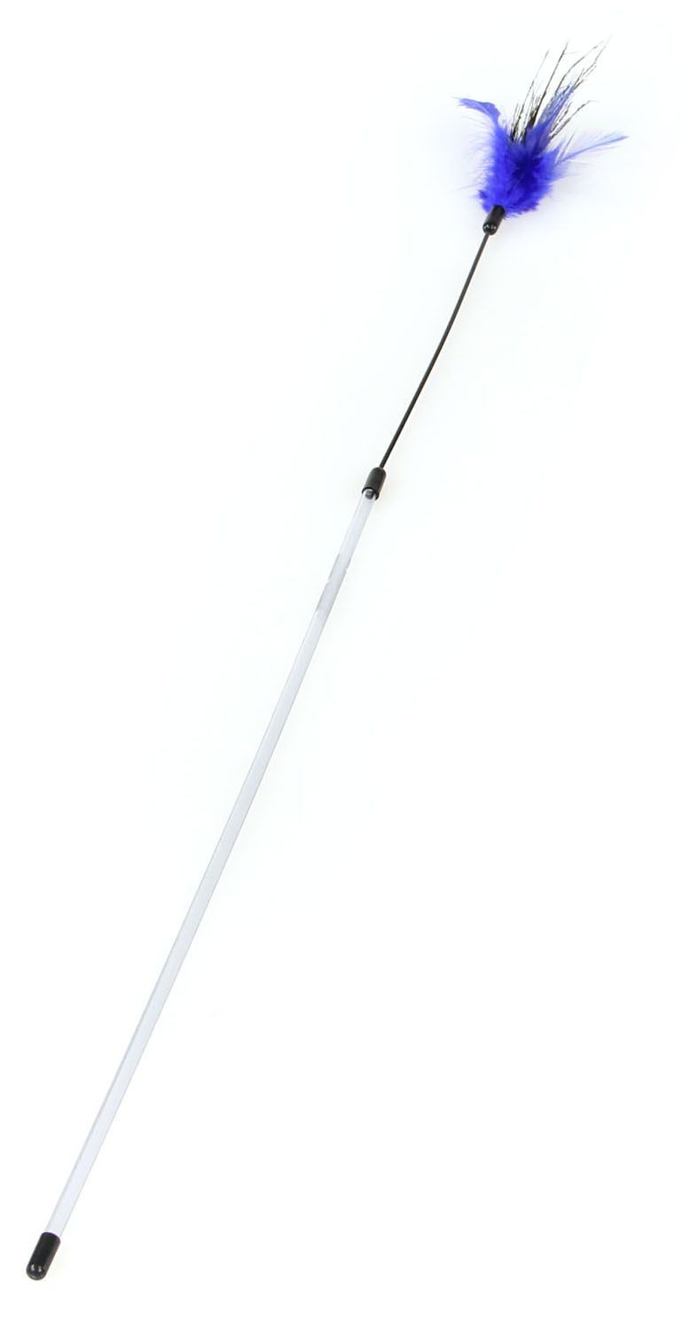swisspet Federwedel Lulu, blau L=80cm