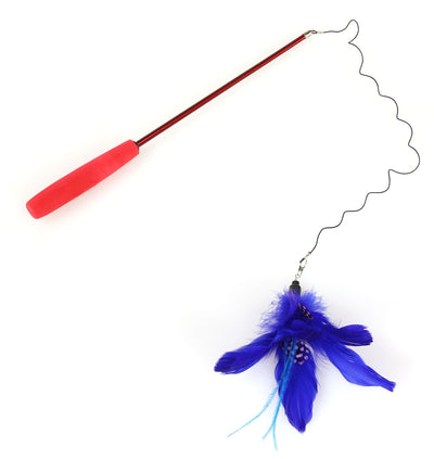 swisspet Katzenangel Kitty Teaser, blau