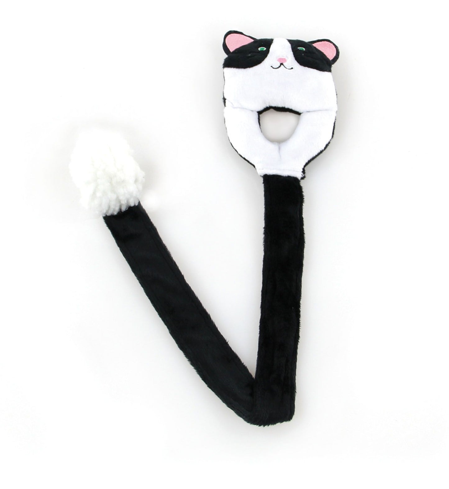 Soft-stuffed mit Raschelball schwarz