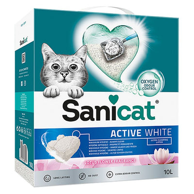 SANICAT Active White Lotus Flower
