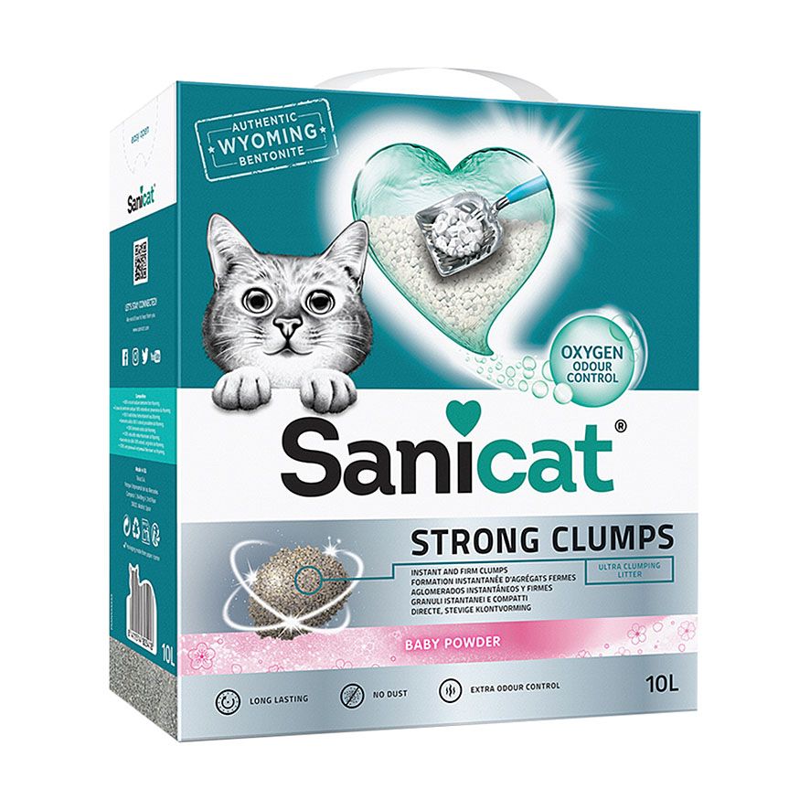 SANICAT Strong Clumps Baby Puder