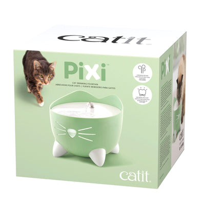 Catit Pixi Trinkbrunnen, 2.5L, grün