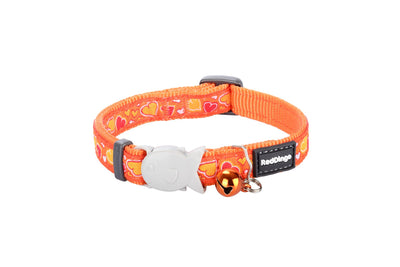 RedDingo Cat Collar Design Orange