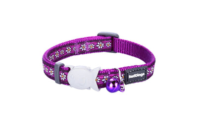 RedDingo Cat Collar Design Purple