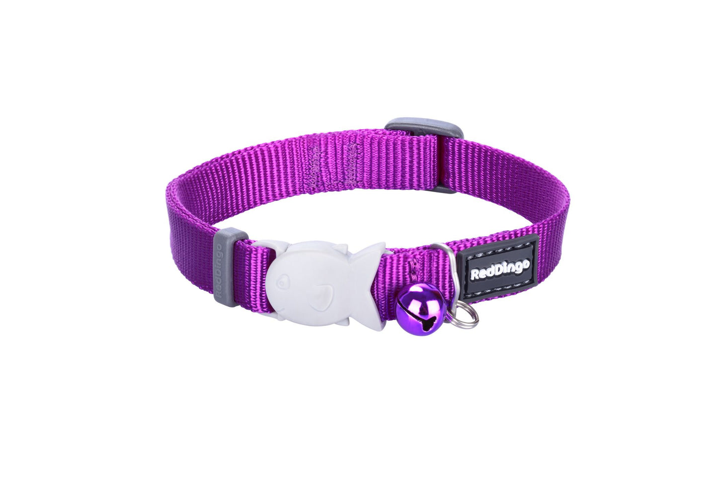 RedDingo Cat Collar Plain Purple