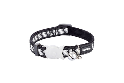 RedDingo Cat Collar Refle Ziggy Black