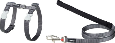 RD Cat Harness&Lead Classic Cool Grey