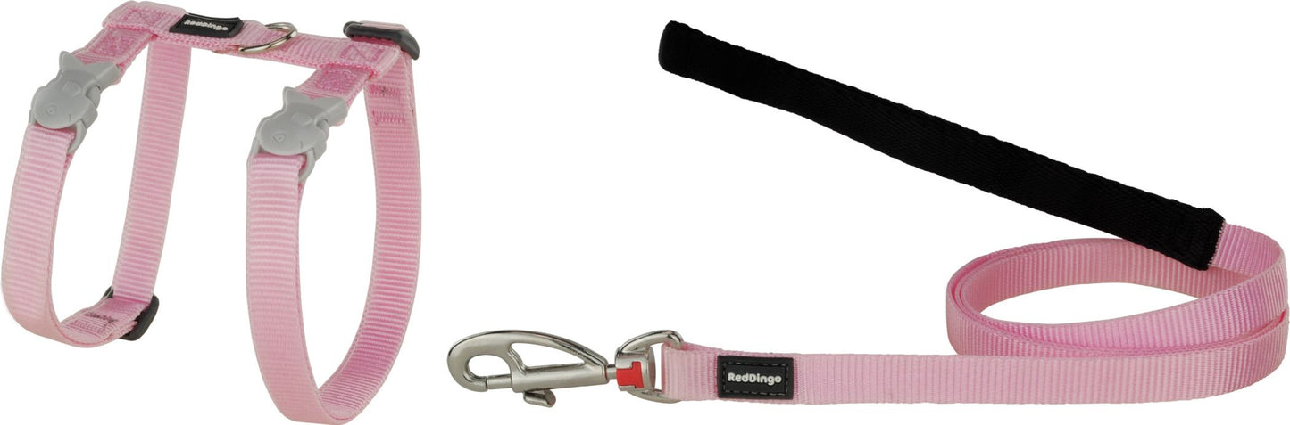 RD Cat Harness&Lead Classic Pink