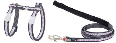 RD Cat Harness&Lead Flamingo C-Grey