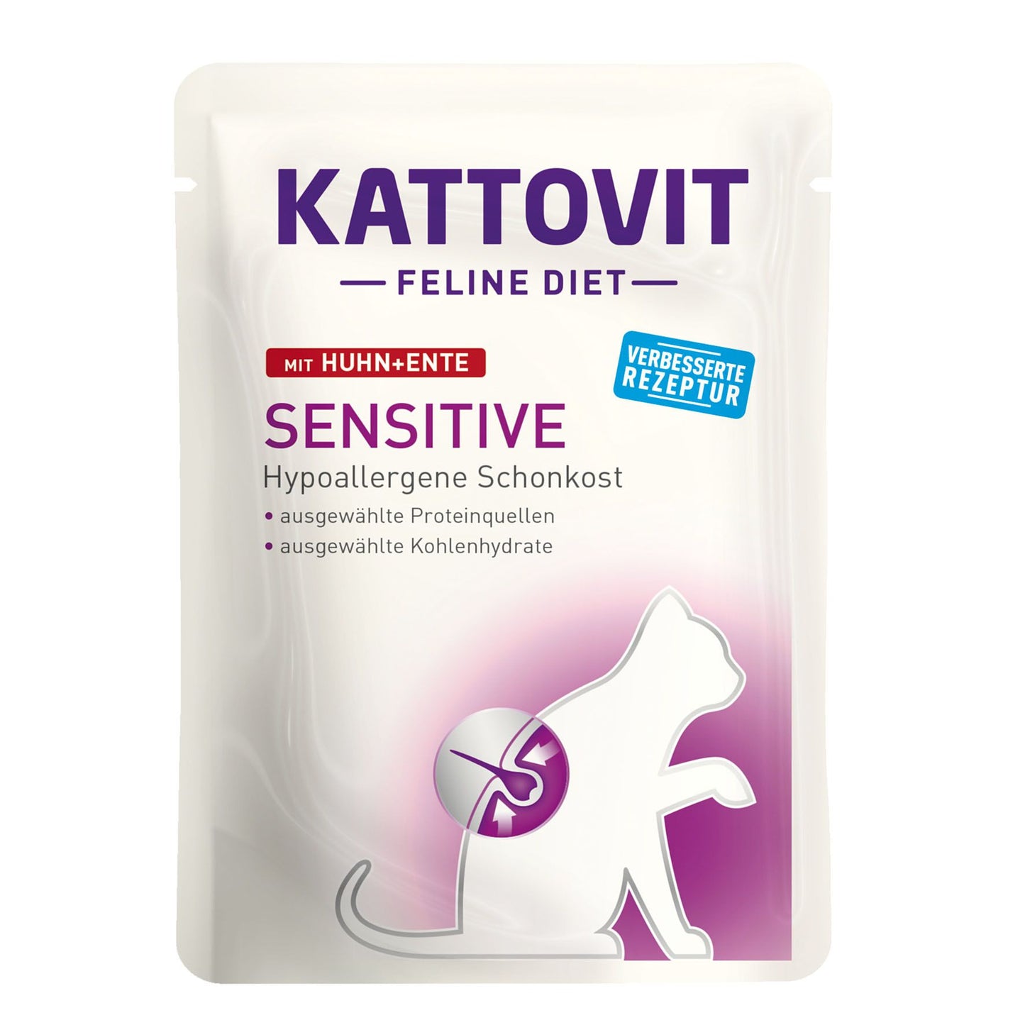 Kattovit Sensitive Huhn + Ente