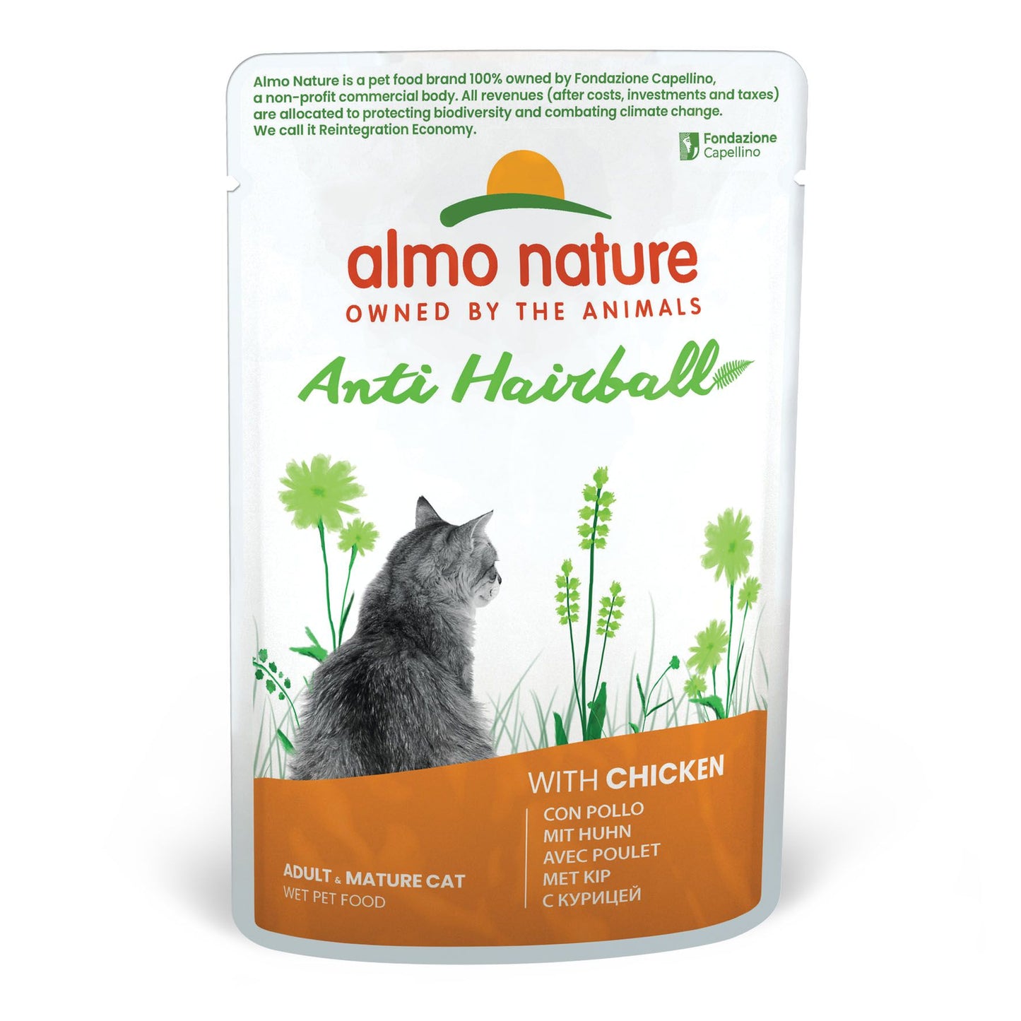 Almo Holistic Anti Hairball Huhn