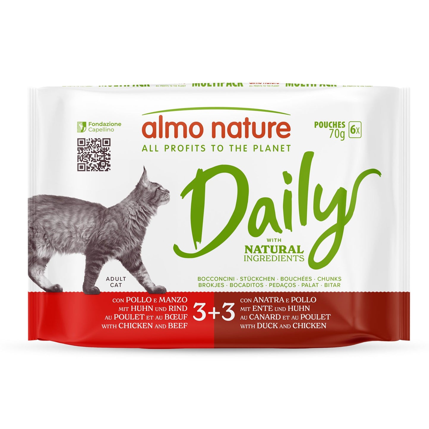 Almo Daily MP Huhn & Rind + Ente & Huhn