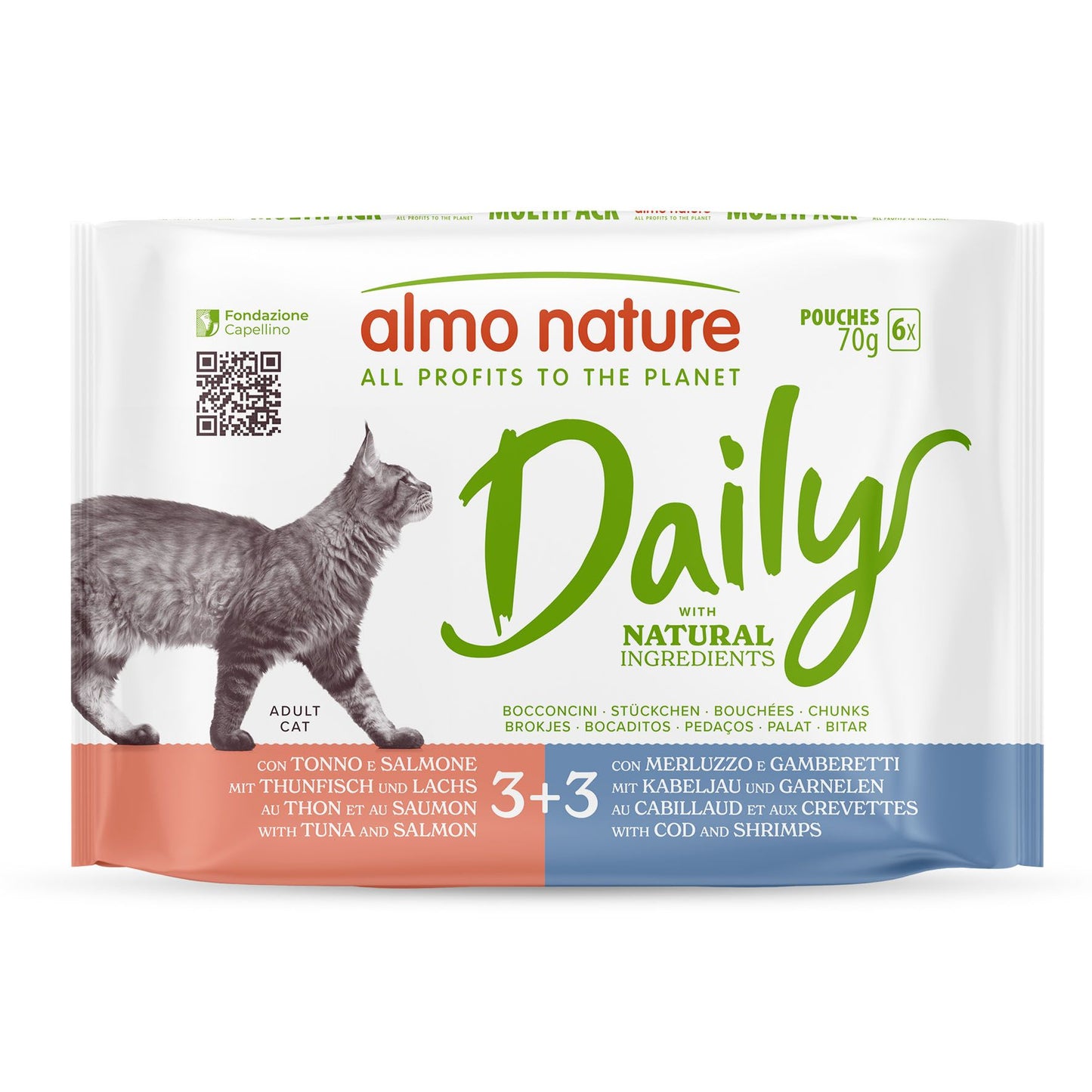 Almo Daily MP Thunf & Lachs + Kabel & Ga