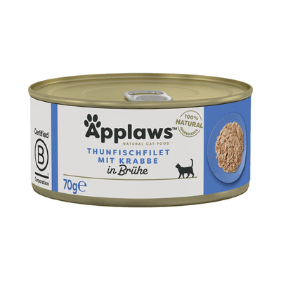 Applaws Tin Tuna Fillet with Crab