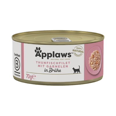 Applaws Tin Tuna Fillet & Prawn