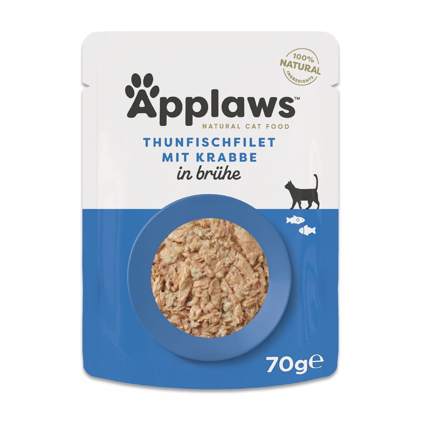Applaws Pouch tuna fillet with crab