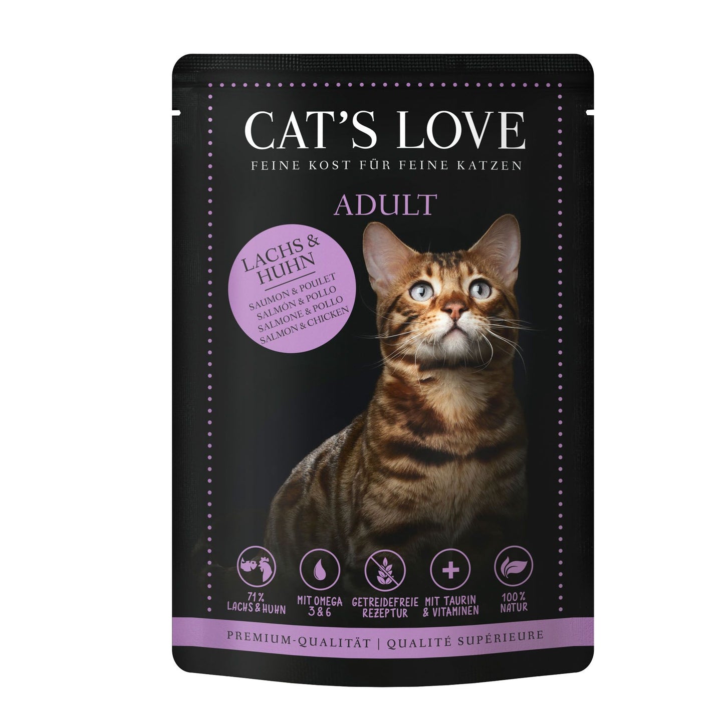 CAT'S LOVE Adult Lachs & Huhn