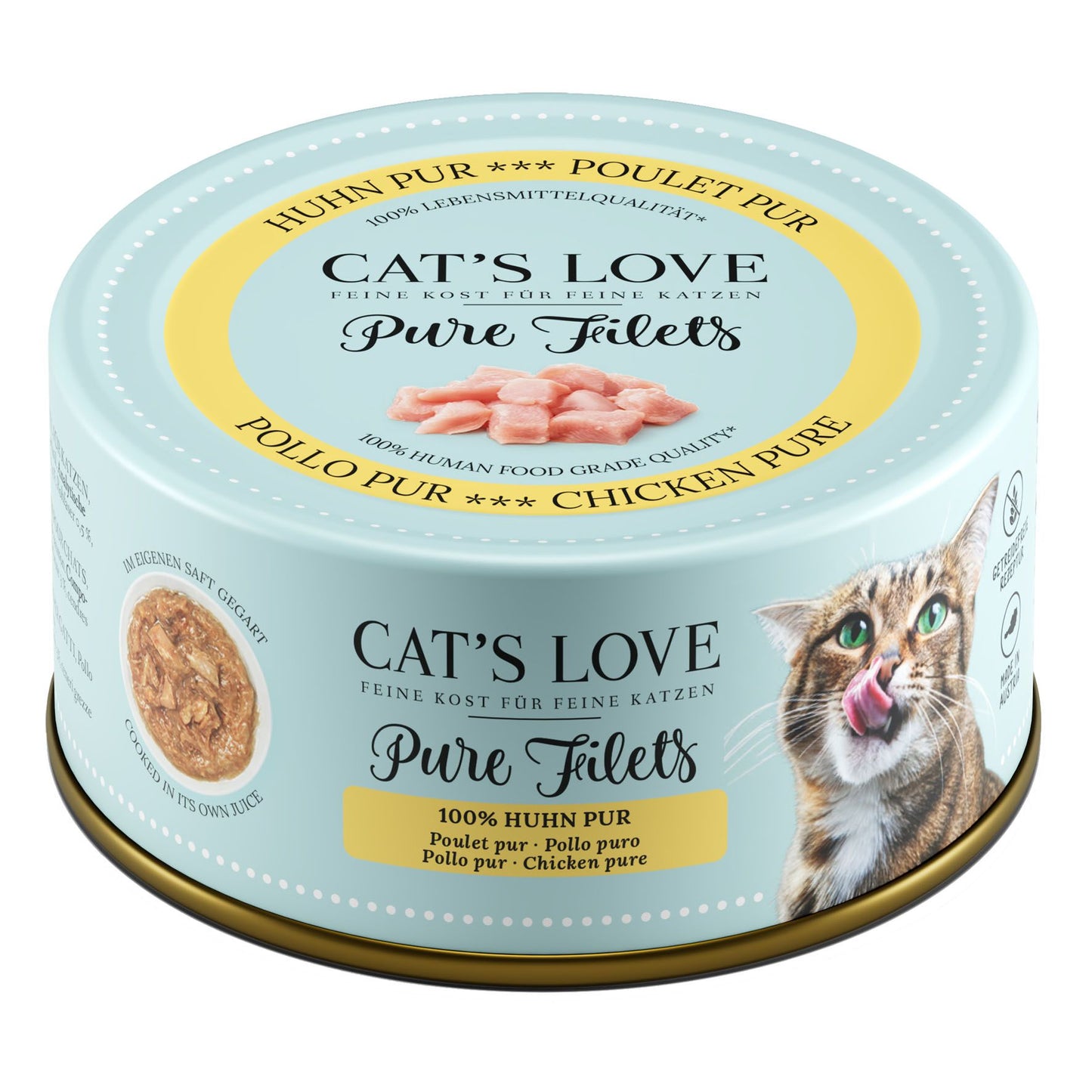 CAT'S LOVE FILET Pur - Huhn