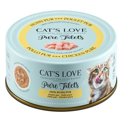 CAT'S LOVE FILET Pur - Huhn