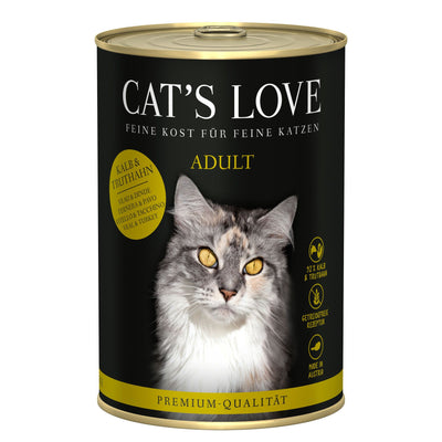 CAT'S LOVE Adult Kalb & Truthahn