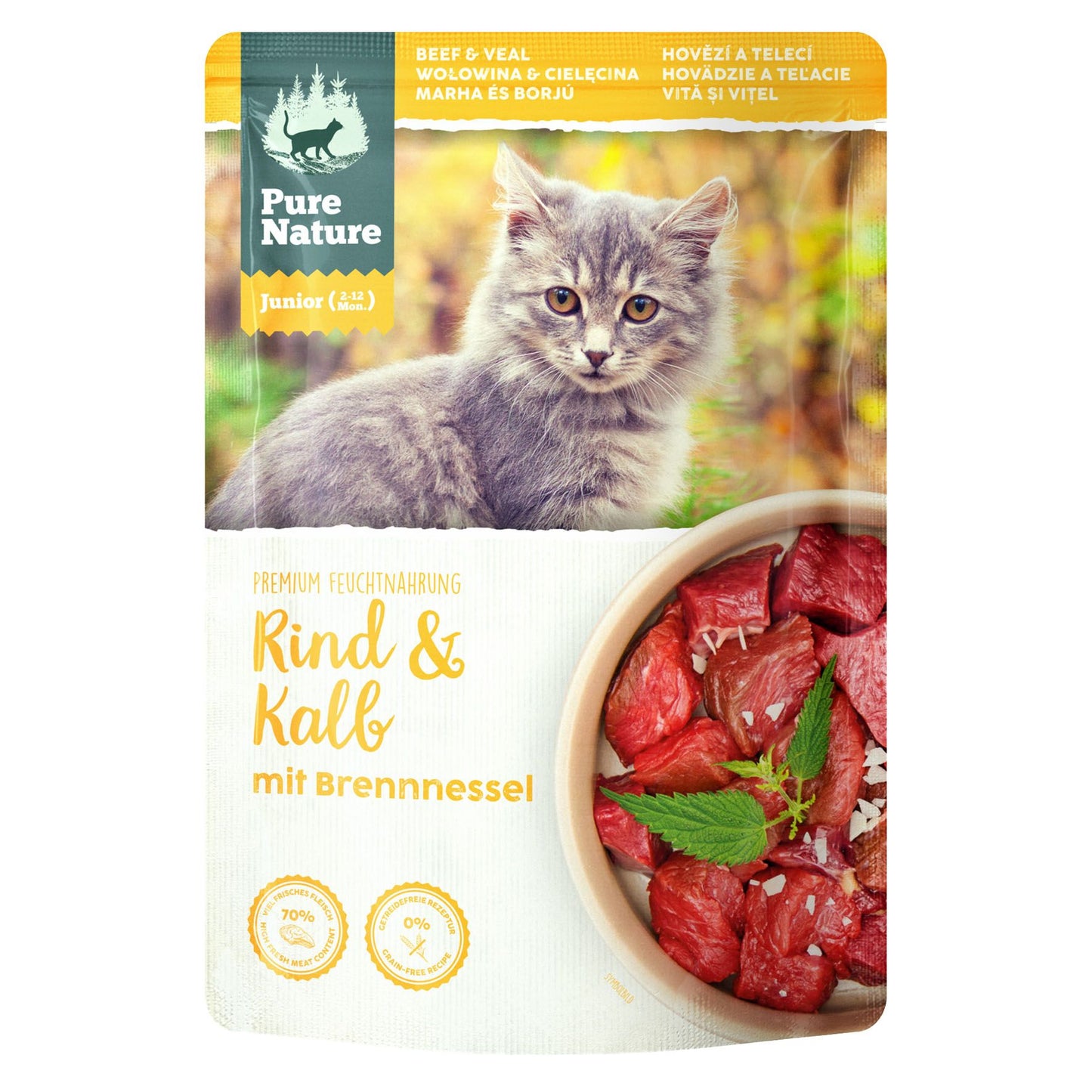 PureNature Rind & Kalb mit Brennnessel