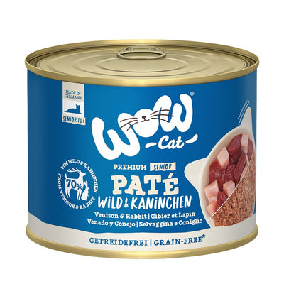 WOW CAT SENIOR Wild & Kaninchen