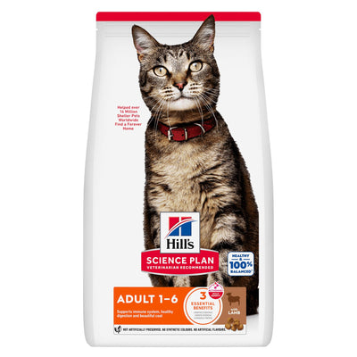 Hill's Katze Adult Lamm & Reis