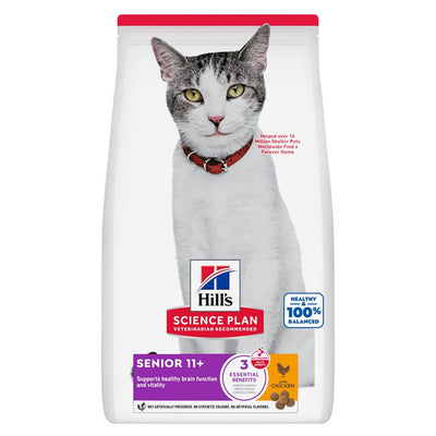 Hill's Feline Senior 11 + Huhn