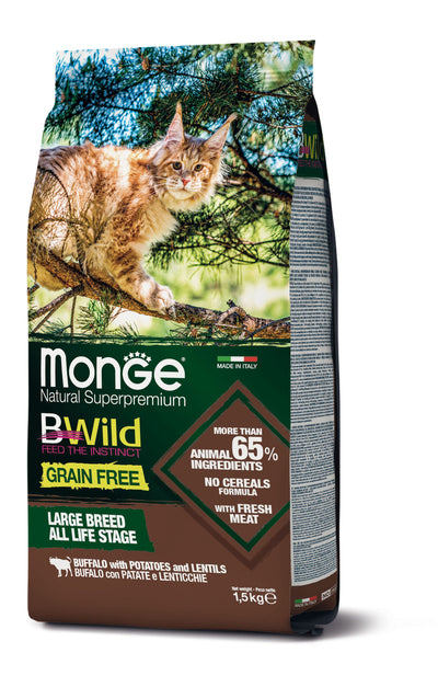 Monge Cat BWild GF LARGE Buffalo