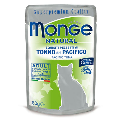 Monge Natural Cat Adult Pacific Tuna