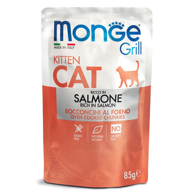 Monge Grill Cat Kitten Salmon