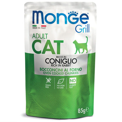 Monge Grill Cat Adult Rabbit