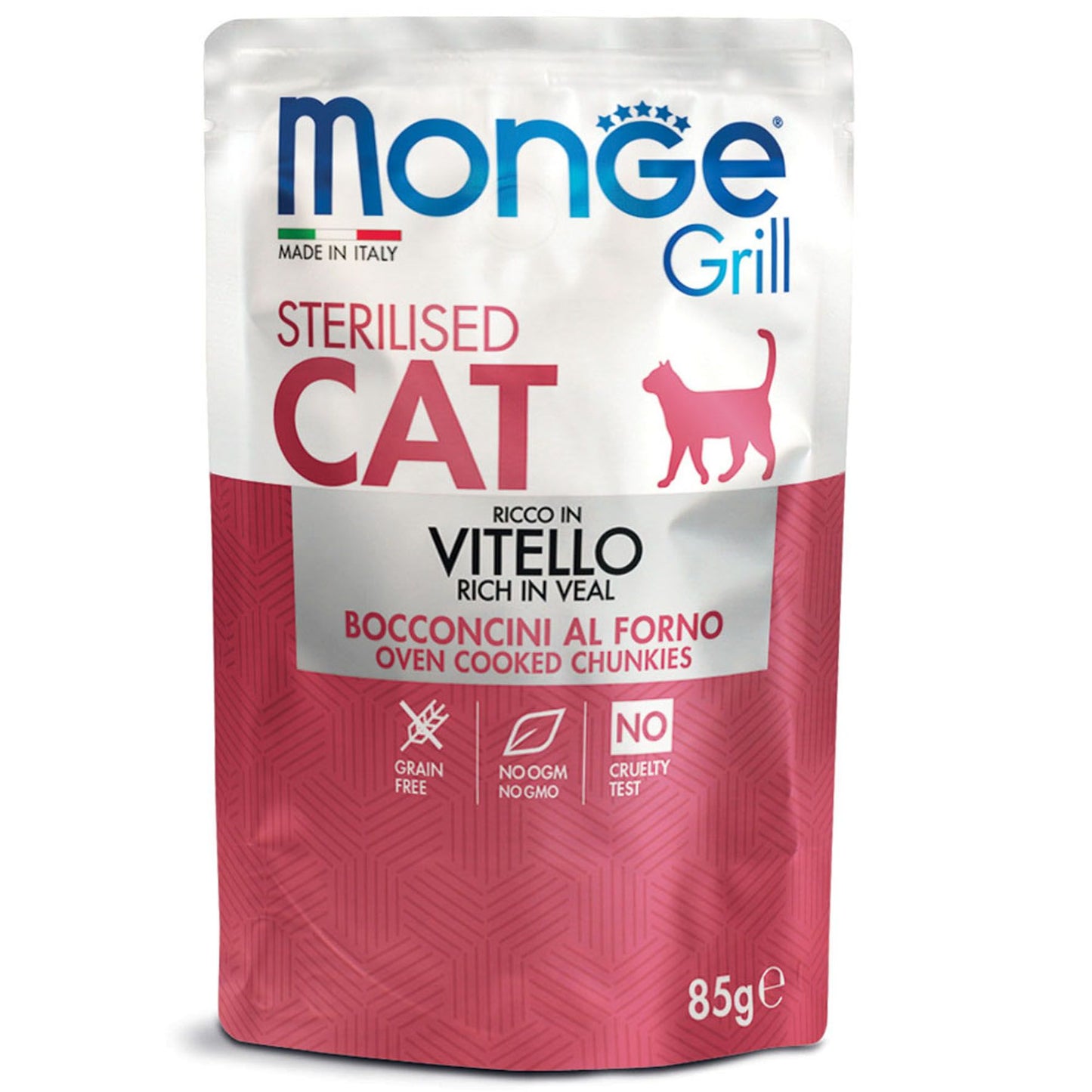 Monge Grill Cat Sterilised Veal