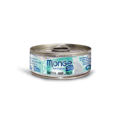 Monge Natural Cat Ad. Seafood M & Chic