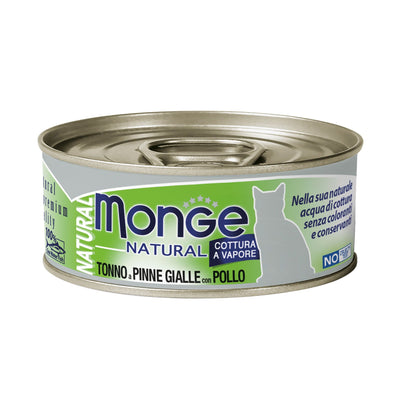 Monge Nat. Cat Ad. Yel. Tuna & Chicken