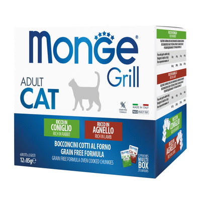 Monge Grill Cat Rabbit + Lamb