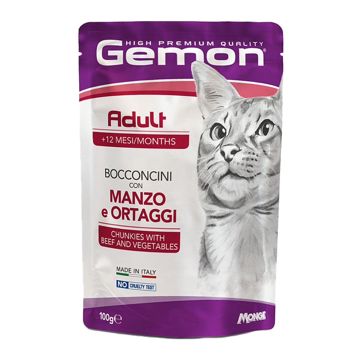 Gemon Cat Adult Beef & Vegetables