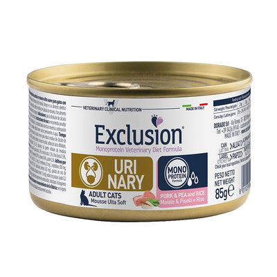 Exclusion Cat VET URINARY Pork