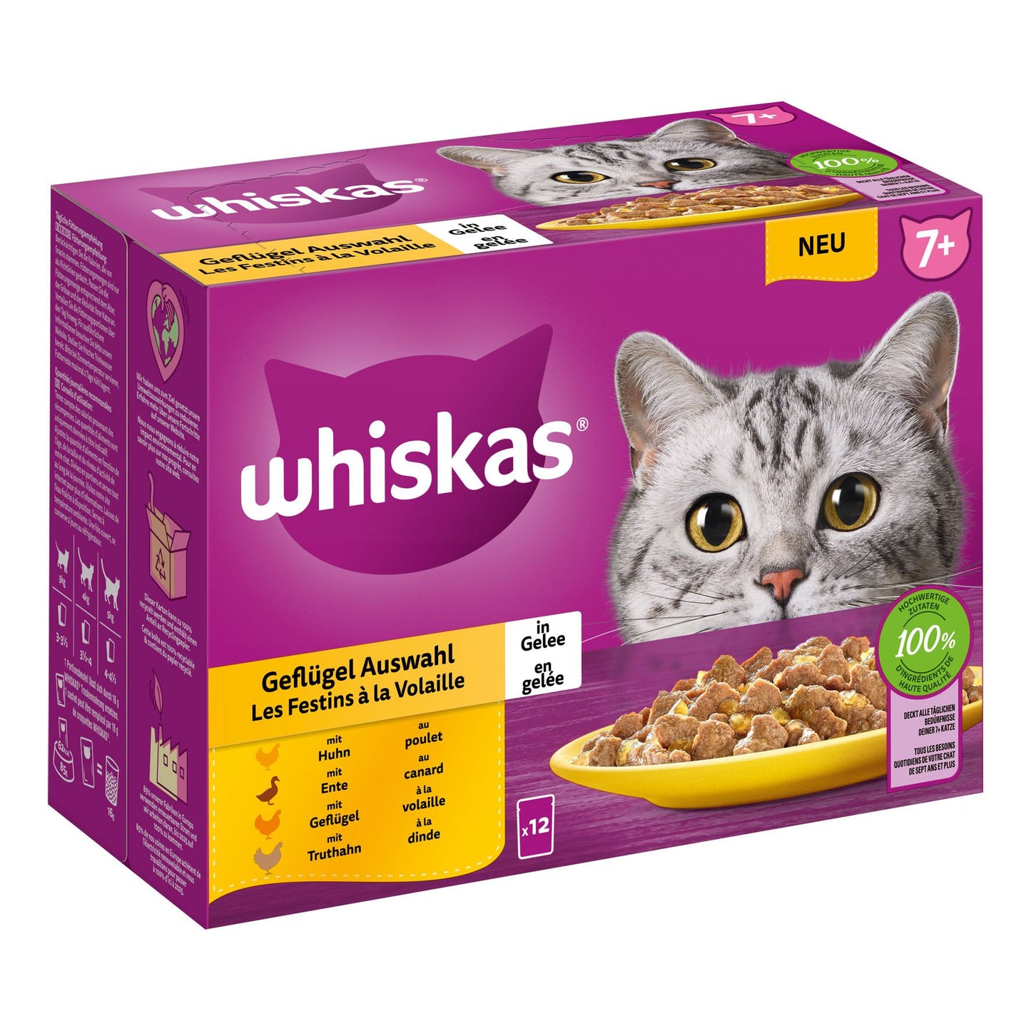 Whiskas Senior Geflügel Auswahl