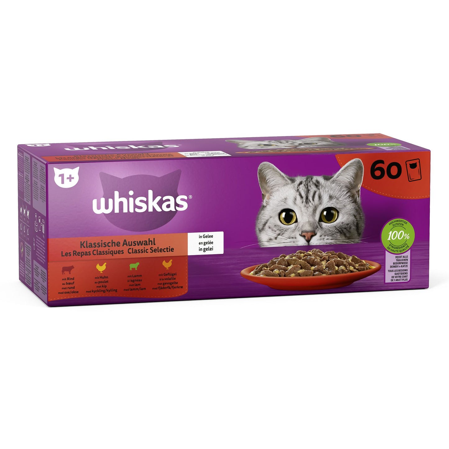 Whiskas 1 + klassische Auswahl