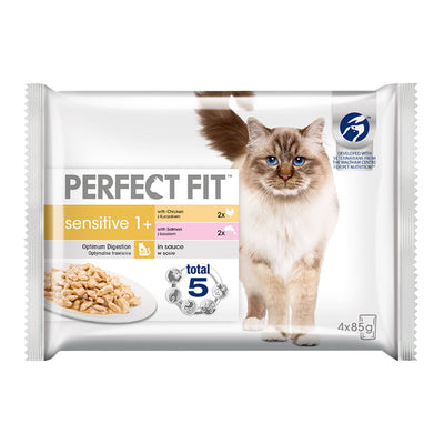 Perfect Fit Sensitive 1 + Huhn & Lachs