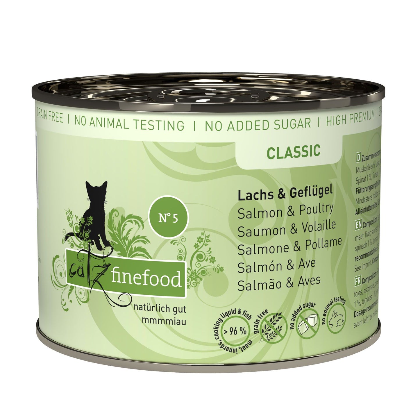 catz finefood No. 05 Lachs & Geflügel