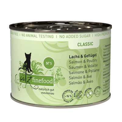 catz finefood No. 05 Lachs & Geflügel