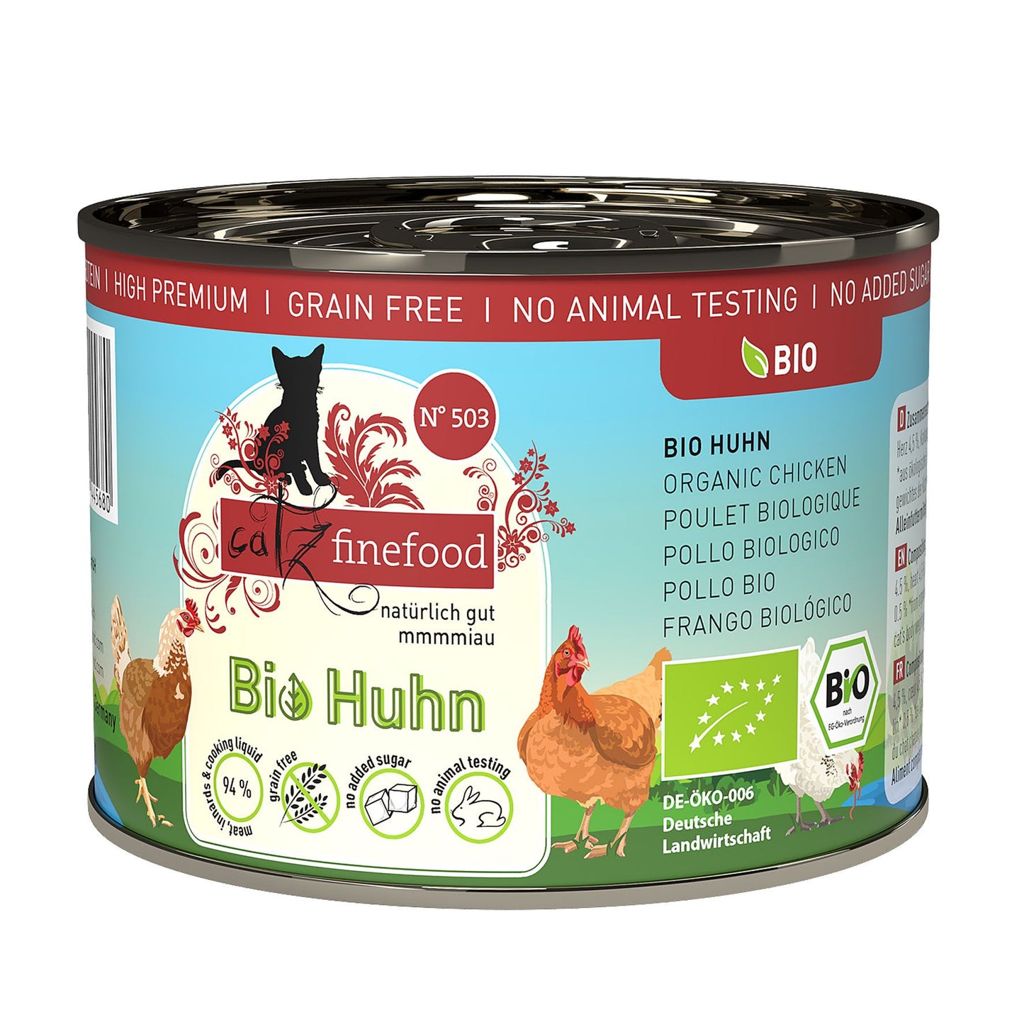 catz finefood Bio No. 503 Huhn