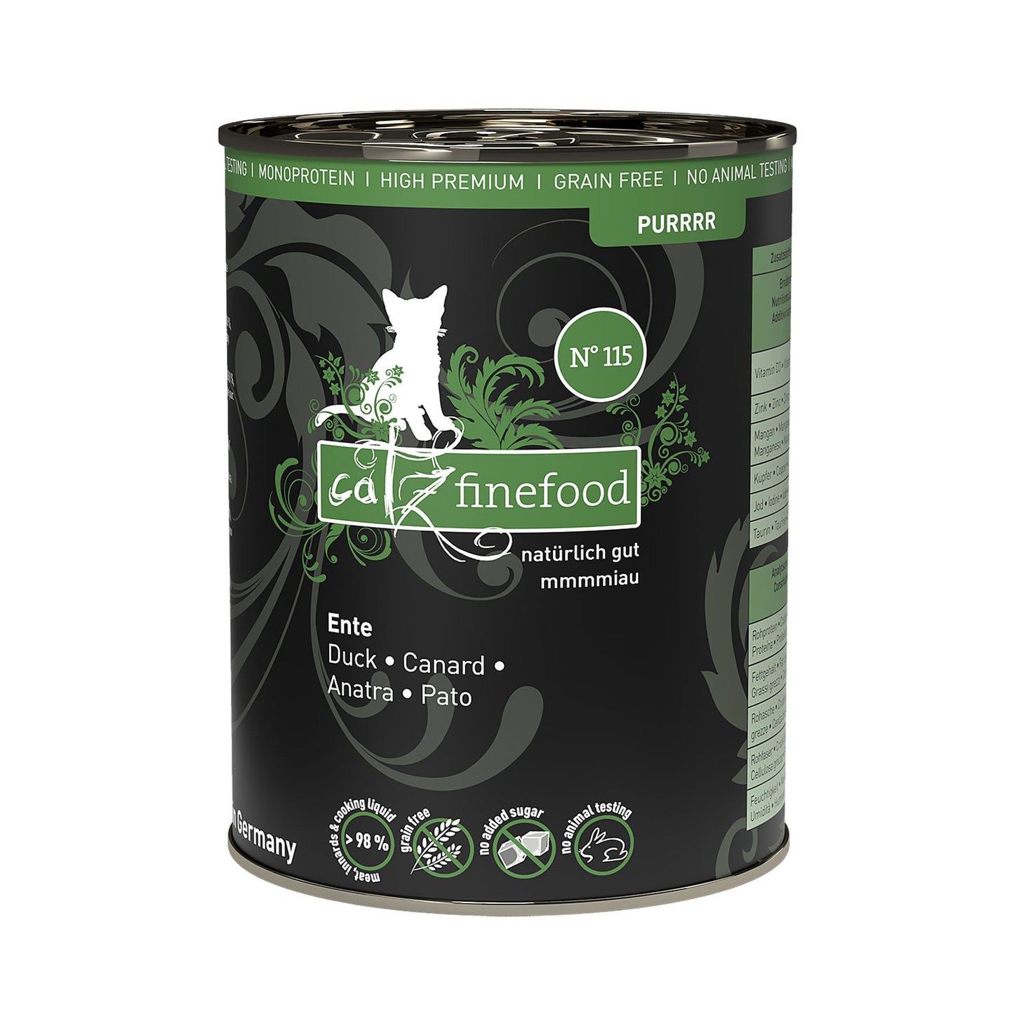 catz finefood Purrrr No. 115 Ente