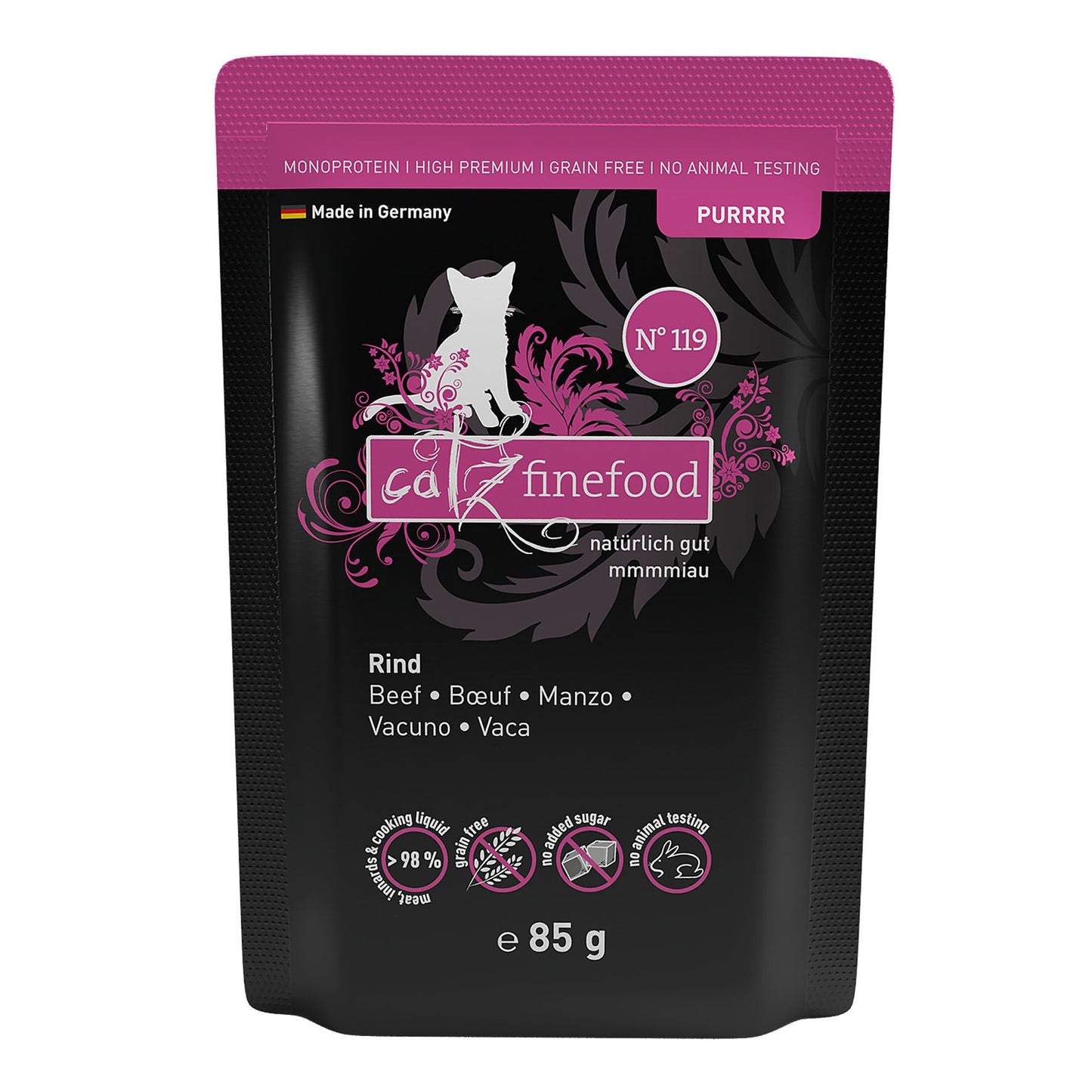 catz finefood Purrrr No. 119 Rind